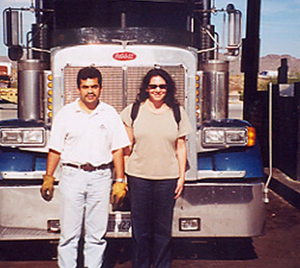 Driving with Truckers